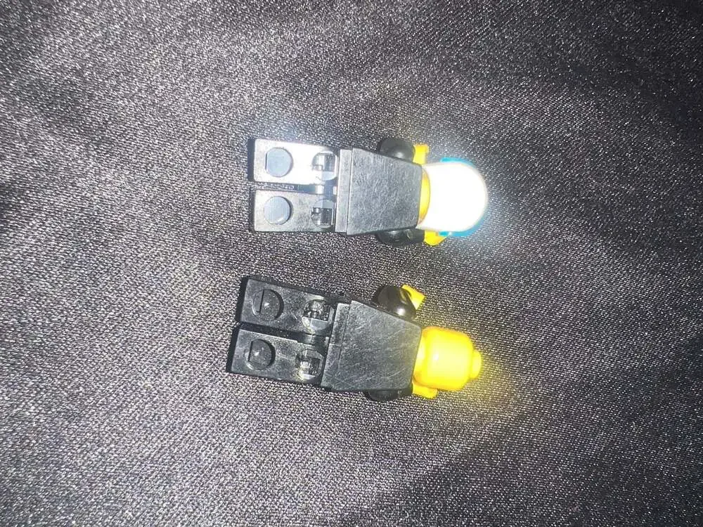 Vintage LEGO Town Firefighter Minifigures - Lot of 2